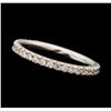 Image 1 : 0.38 ctw Diamond Band - 18KT White Gold