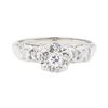 Image 2 : 0.20 ctw Diamond Ring - 14KT White Gold