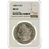 Image 1 : 1884-O NGC MS63 Morgan Silver Dollar