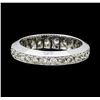 Image 1 : 1.00 ctw Diamond Eternity Ring - 14KT White Gold