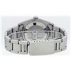 Image 5 : Rolex Mens SS Slate Grey Index Dial White Gold Fluted Oyster Band Datejust Wrist