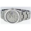 Image 6 : Rolex Mens SS Slate Grey Index Dial White Gold Fluted Oyster Band Datejust Wrist