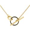 Image 2 : Toggle Necklace - 14KT Yellow Gold