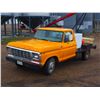 Image 1 : 1979 Ford F250 Custom Yellow Service Truck