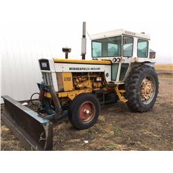 1969 Minneapolis-Moline G950 Diesel Tractor. W/ 9’ Blade, Dual PTO, Dual Hydraulics