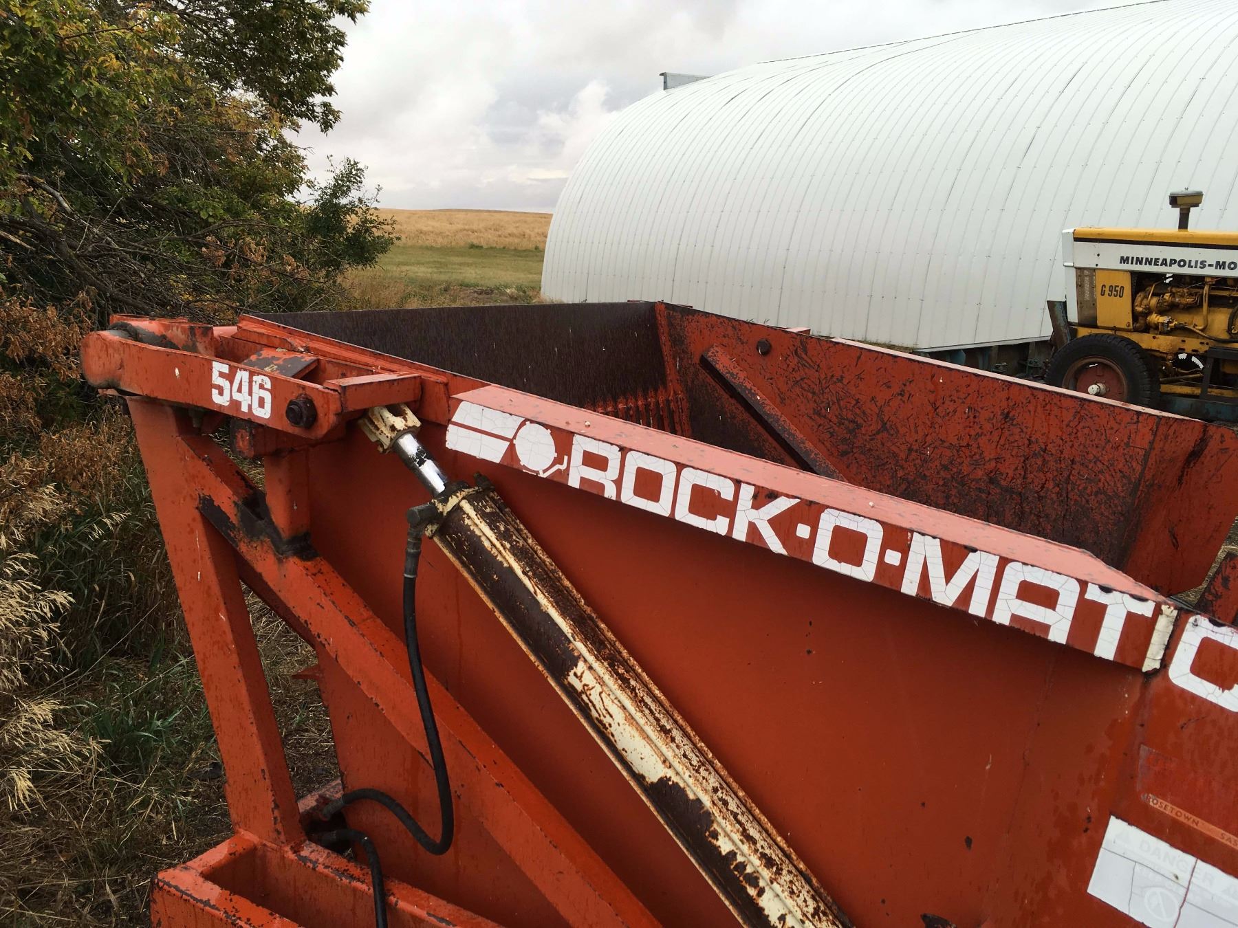RockOMatic Stone Picker, Model 546, PTO Drive