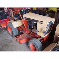1970 Case 210, Hydraulic Drive, W/ Rear Tiller