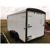 Image 4 : Enclosed 2010 H And H Trailer, Tandem Axel, 14'