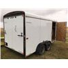 Image 5 : Enclosed 2010 H And H Trailer, Tandem Axel, 14'