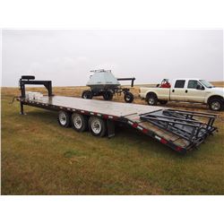 2011 Trailtech Flat Deck Trailer, 26”, 29” with Beaver Tails