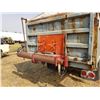 Image 2 : 350 Bu Single Axel, Hoist End Dump, Pintle Hitch, Grain Trailer