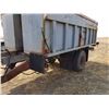 Image 3 : 350 Bu Single Axel, Hoist End Dump, Pintle Hitch, Grain Trailer