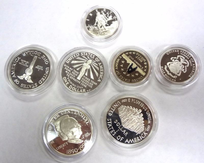 7-Proof Commemorative Coins