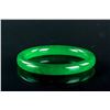 Image 1 : Imperial Burma Green Jadeite Bangle Certified A