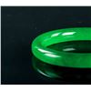 Image 2 : Imperial Burma Green Jadeite Bangle Certified A