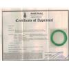 Image 4 : Imperial Burma Green Jadeite Bangle Certified A