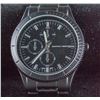 Image 1 : Geoffrey Beene Men's Black Stainless Steel Watch