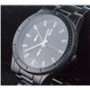 Image 3 : Geoffrey Beene Men's Black Stainless Steel Watch
