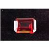 Image 1 : Emerald Cut 29.46 CT Pigeon Blood Red Ruby 18 x 13