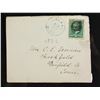 Image 1 : 1870-1879 US Washington 3 Cents Stamp w/ Envelope