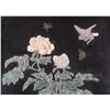 Image 2 : Chinese Wood Lacquer Panel with Stone Decoration