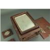 Image 3 : Chinese Rosewood Jewellery Box Damaged Condition
