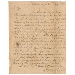 George Washington Autograph Letter Signed