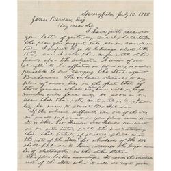 Abraham Lincoln Autograph Letter Signed