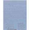 Image 1 : Mark Hopkins Signed Letter
