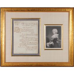 Marie Antoinette Signed Document
