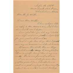 Bartolomeo Vanzetti Autograph Letter Signed and Ephemera