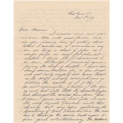George A. Custer Autograph Letter Signed