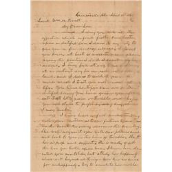 Nathan Bedford Forrest Autograph Letter Signed