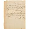Image 1 : Thomas J. 'Stonewall' Jackson Autograph Letter Signed