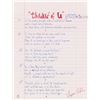 Image 1 : Tupac Shakur 'Thinkin' of U' Original Handwritten and Signed Poem