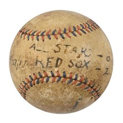 Boston Red Sox vs. All Stars: 1917