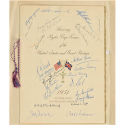Ryder Cup: 1951