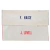 Image 1 : Apollo 13: Lovell and Haise Pair of Name Tags