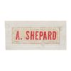 Image 1 : Apollo 14: Alan Shepard's Training-Worn RCU Suit Name Tag
