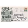 Image 2 : Walt Cunningham Signed Cover and Apollo 1 Tragedy News Release