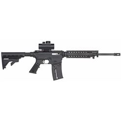 Mossberg International 37234 715 T Tactical 22 Semi-Automatic 22 Long Rifle 16.5" 25+1 6-Position Bl