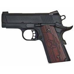 Colt Mfg O7802XE 1911 Defender Single 9mm 3.0" 8+1 Black Cherry G10 Grip Black Cerakote