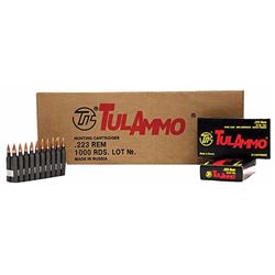 Tulammo 223 Rem/5.56 NATO 55GR  - 400 Rds