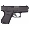 Image 1 : Glock PI4350201 G43 Subcompact Double 9mm Luger 3.39" 6+1 Black Polymer Grip/Frame Grip Black