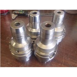 HSK63A 12mm and 10mm Hydraulic End Mill Holders