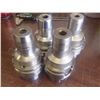 Image 1 : HSK63A 12mm and 10mm Hydraulic End Mill Holders
