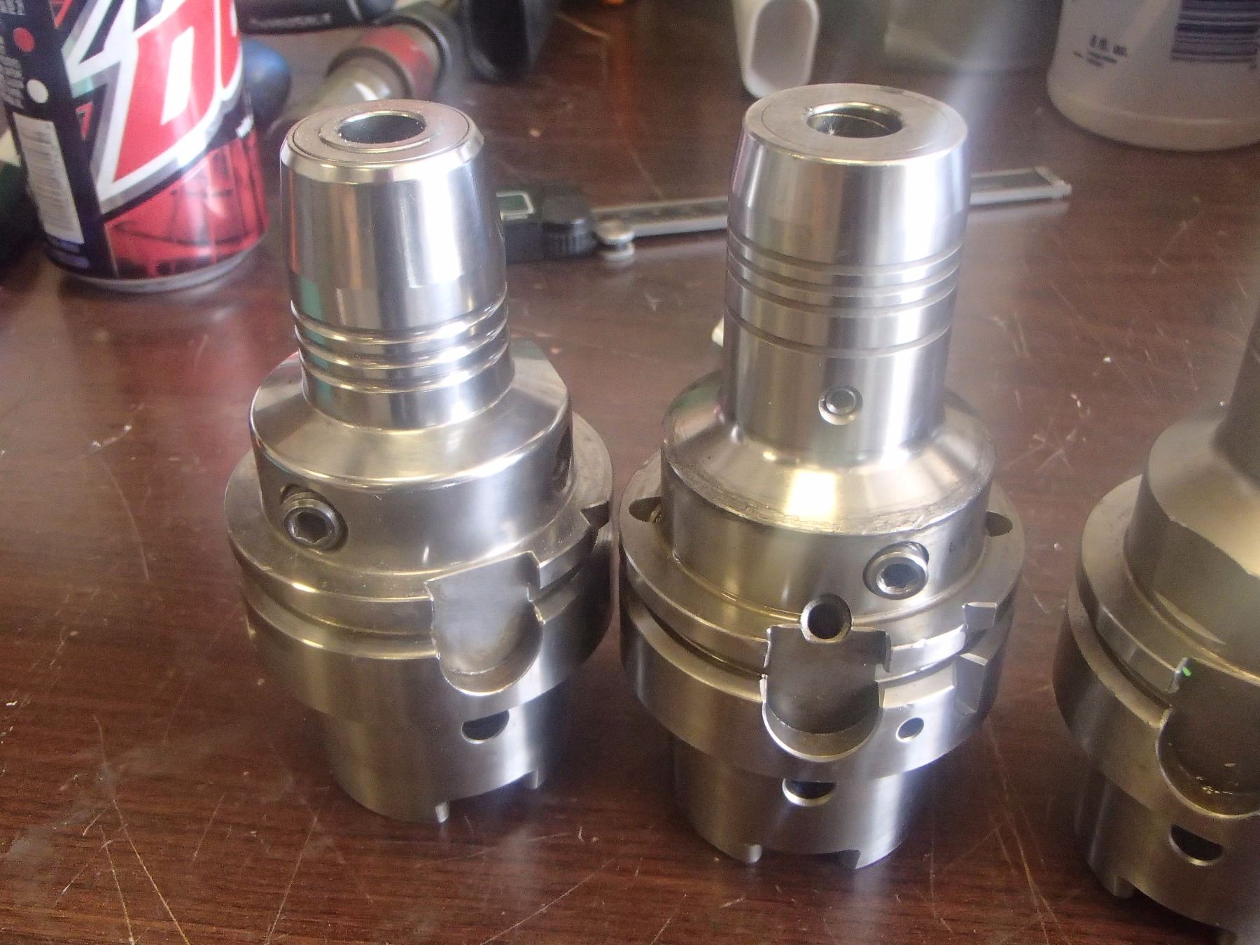 HSK63A 12mm and 10mm Hydraulic End Mill Holders