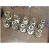 Image 1 : HSK63A Misc Sized Hydraulic End Mill Holders, 10 Total