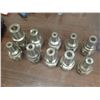 Image 5 : HSK63A Misc Sized Hydraulic End Mill Holders, 10 Total