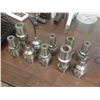 Image 1 : HSK63A Misc Sized Hydraulic End Mill Holders, 10 Total